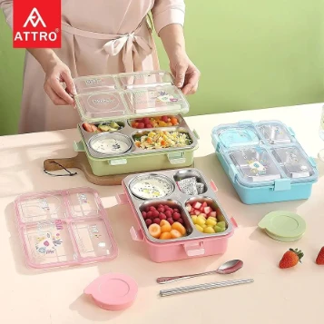 Bento 4 compartment lunch box