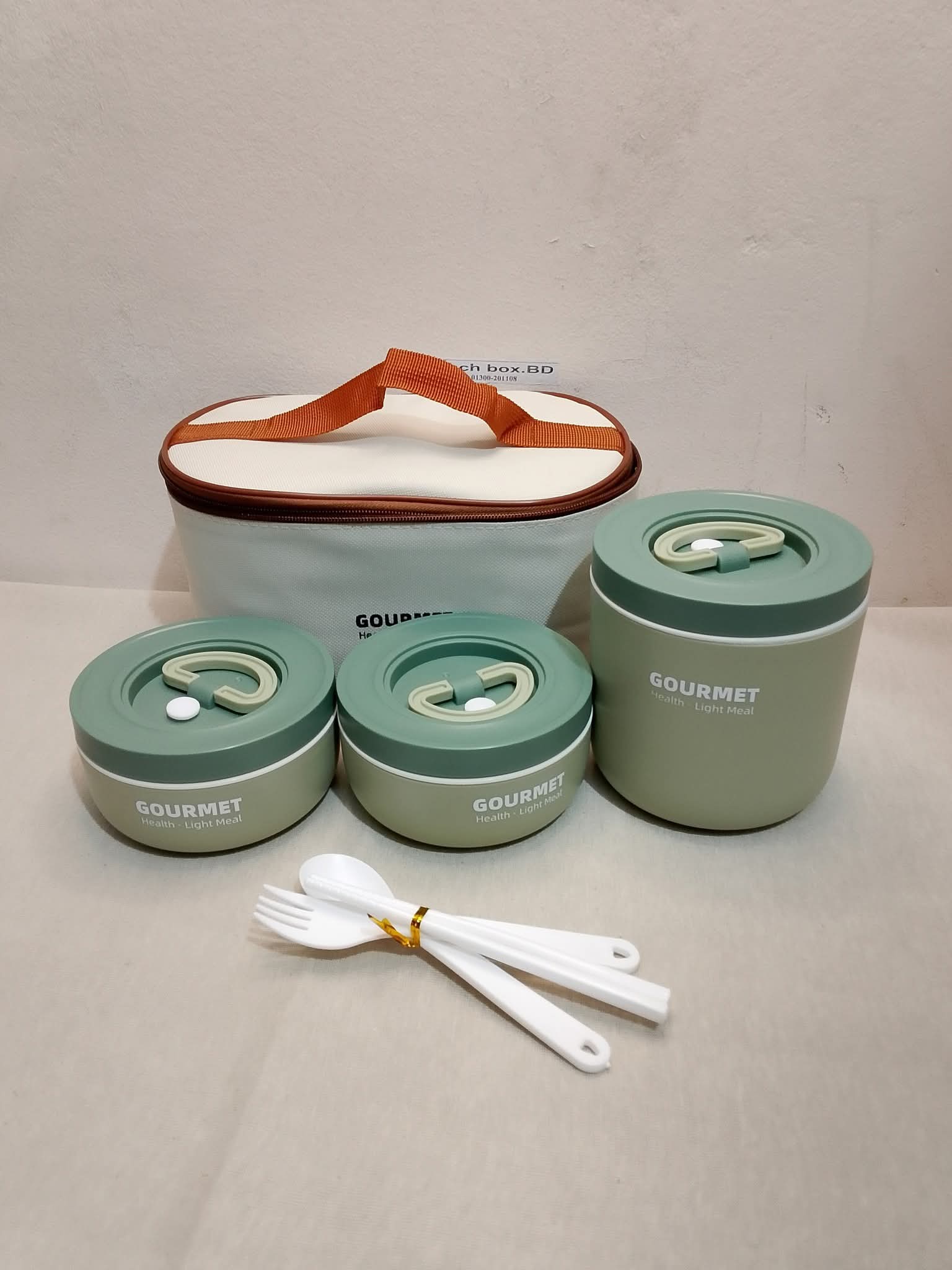 3Bati with bag office lunch box